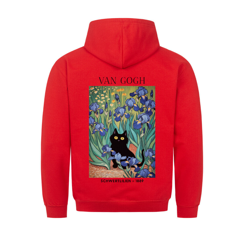 Van Gogh Schwertlilien Hoodie