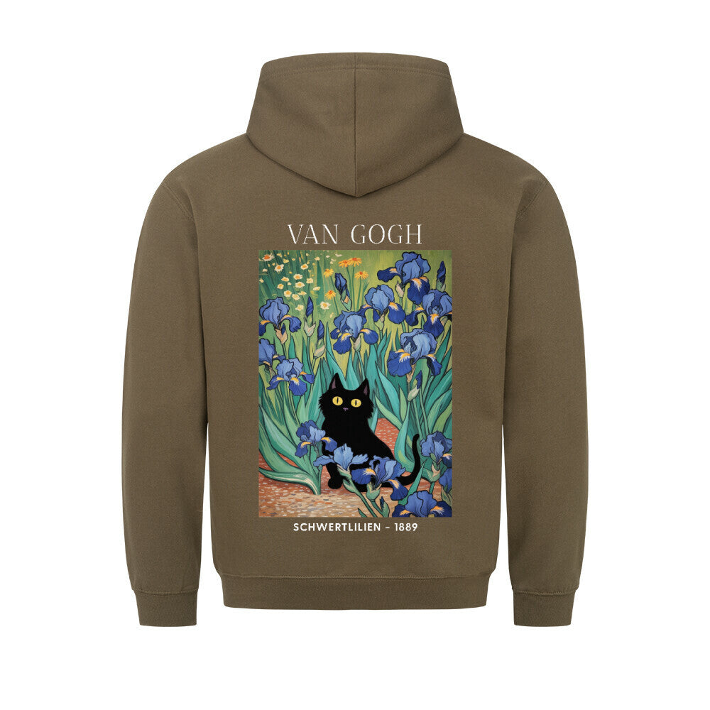 Van Gogh Schwertlilien Hoodie