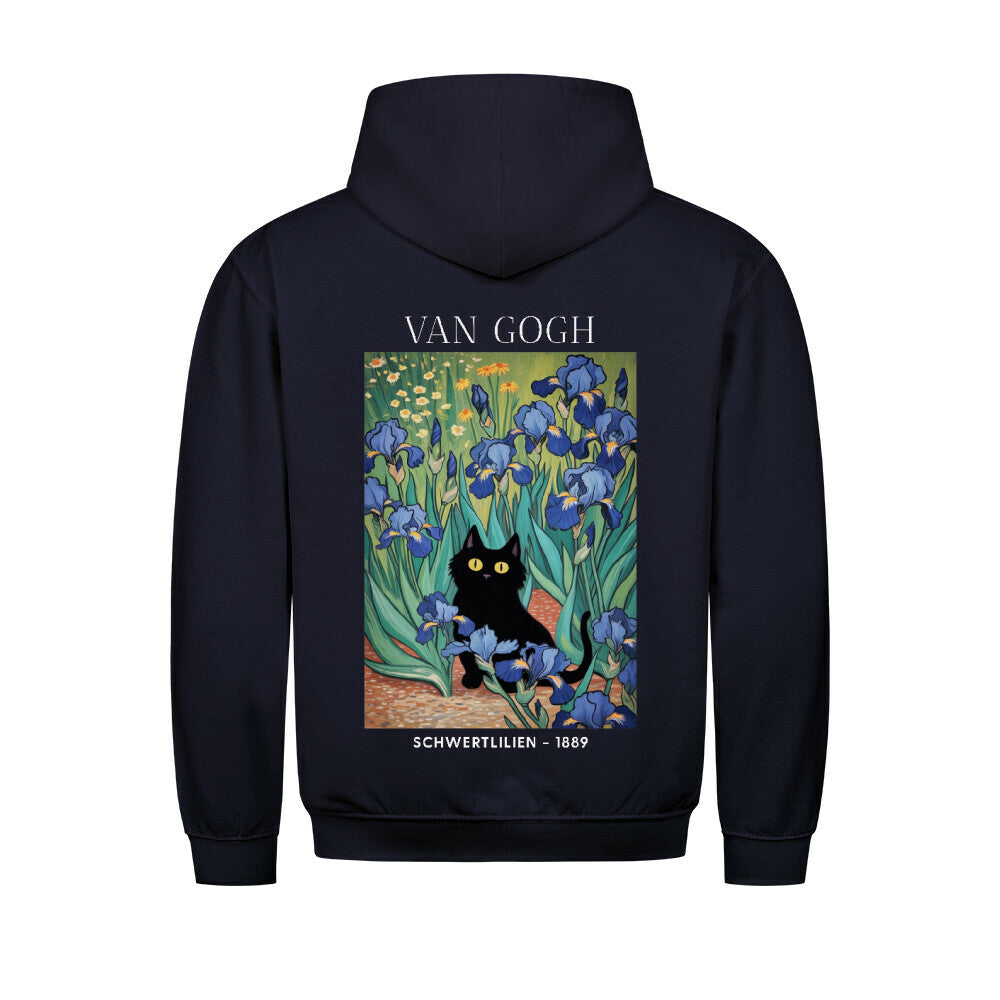 Van Gogh Schwertlilien Hoodie