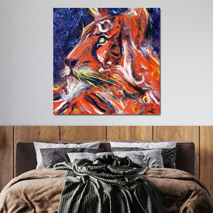 Whiskers Canvas Wall Art