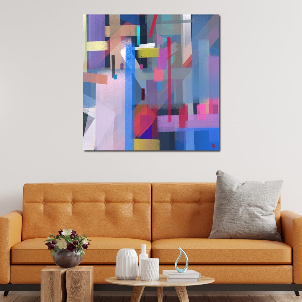 Timesquare Canvas Wall Art