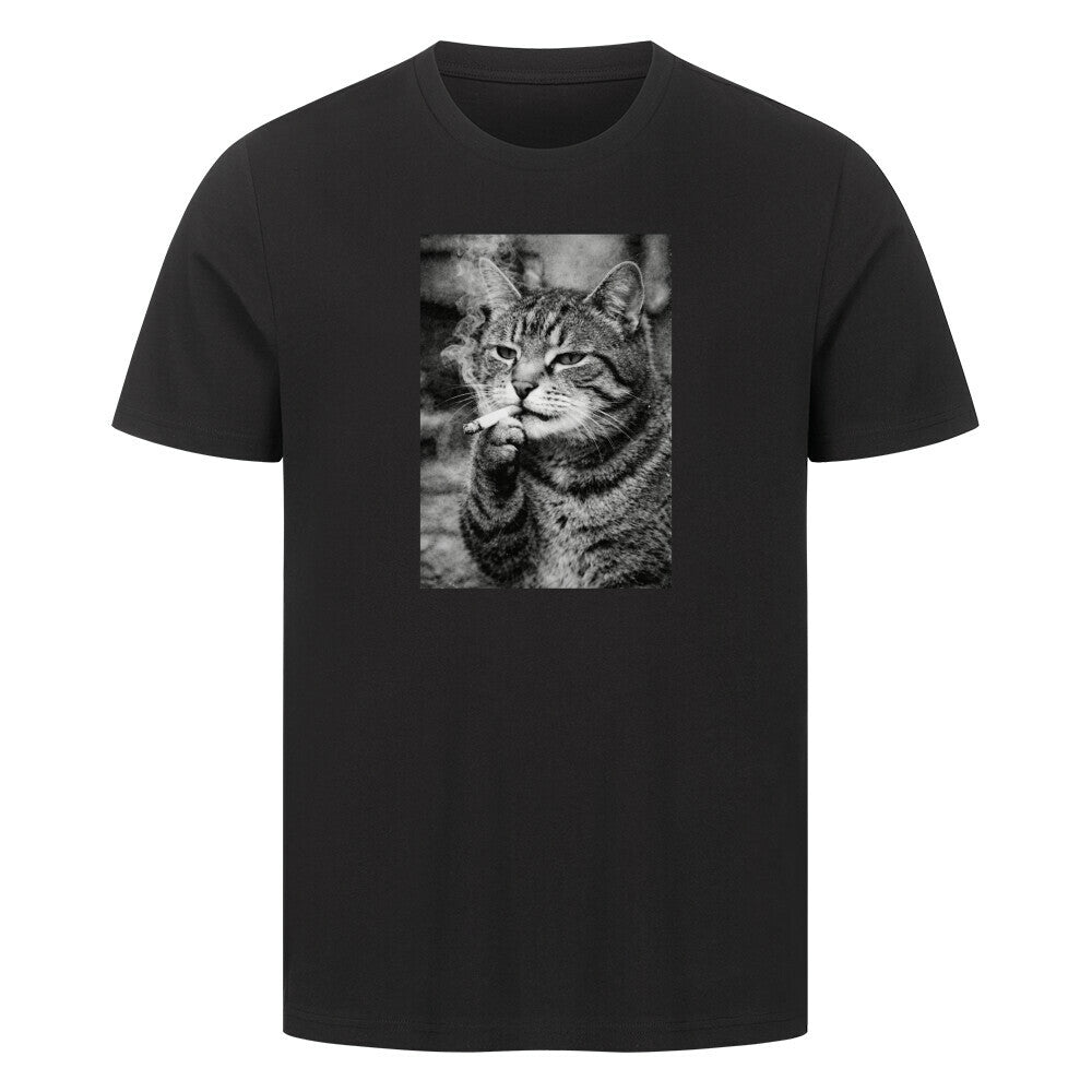 Rauchende Katze T-Shirt