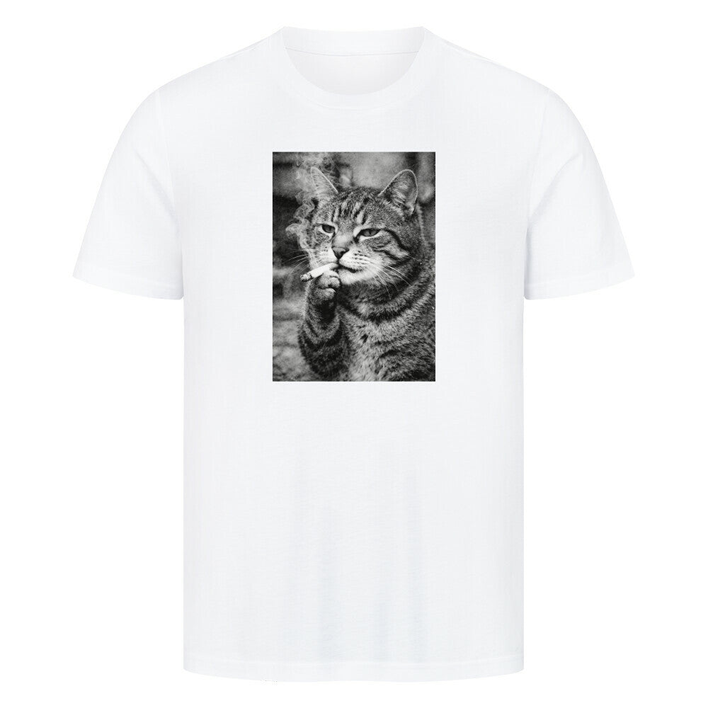 Rauchende Katze T-Shirt
