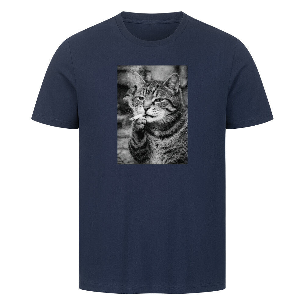 Rauchende Katze T-Shirt