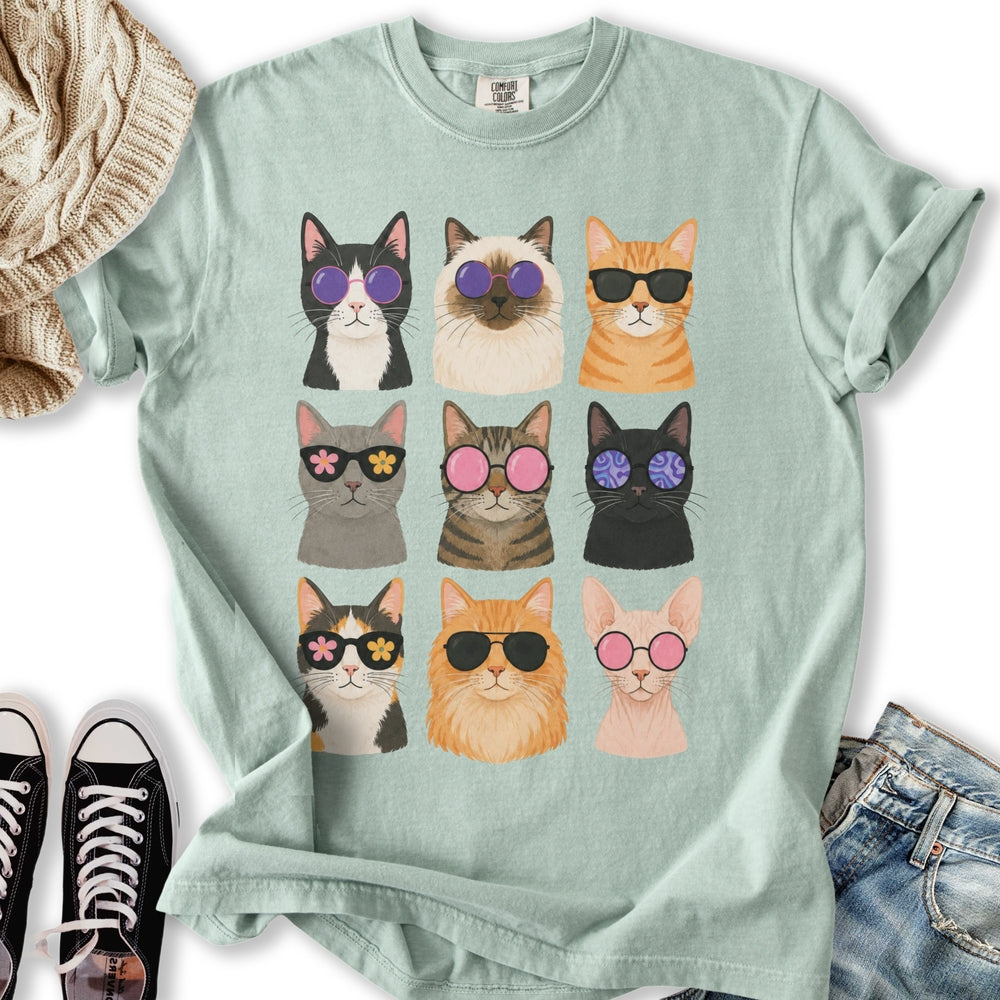 Cool Cats in Color Relaxed Tee