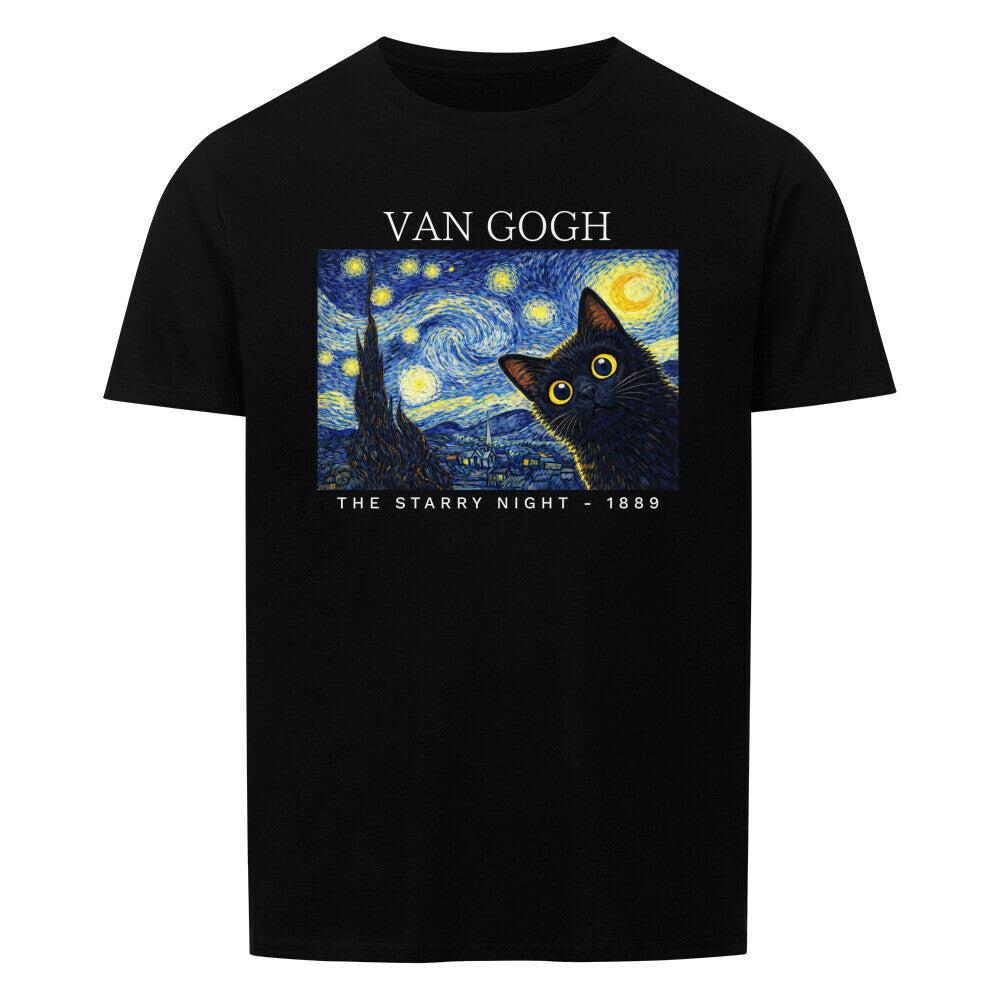 The Starry Night Van Gogh Basic Shirt Unisex