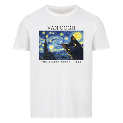 The Starry Night Van Gogh Basic Shirt Unisex