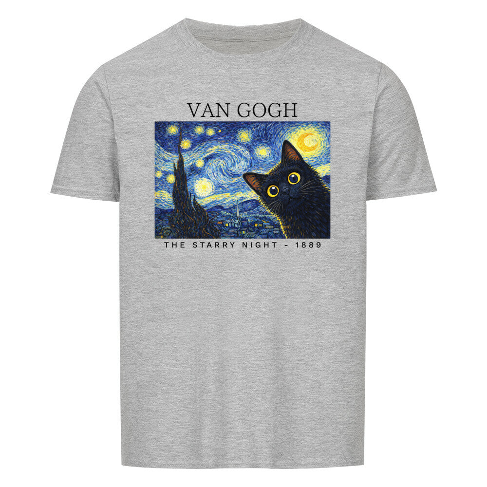 The Starry Night Van Gogh Basic Shirt Unisex