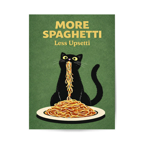 More Spaghetti Poster 3:4 Ungerahmt