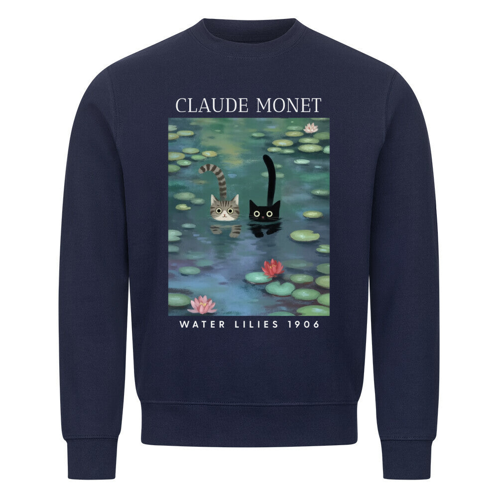 Claude Monet Water Lilies Sweatshirt