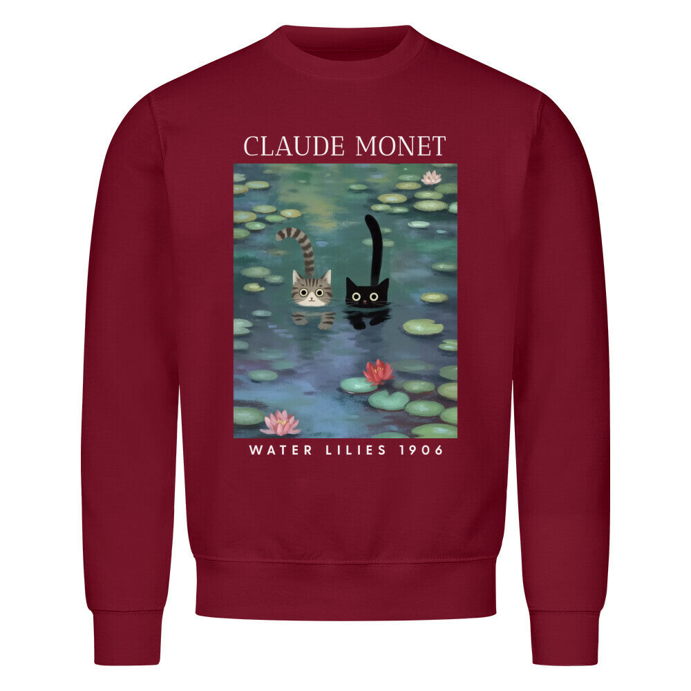 Claude Monet Water Lilies Sweatshirt