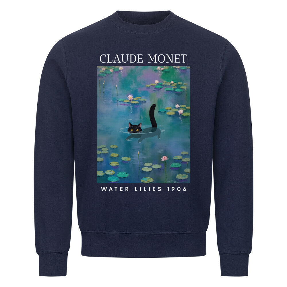 Water Lilies Claude Monet Sweatshirt