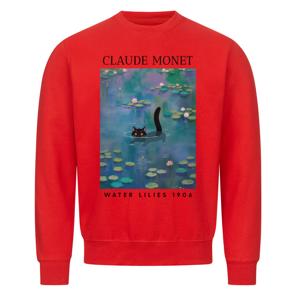 Water Lilies Claude Monet Sweatshirt