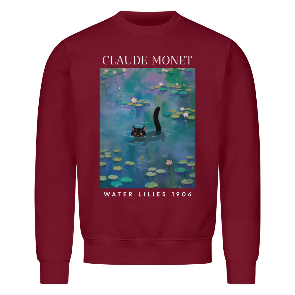 Water Lilies Claude Monet Sweatshirt