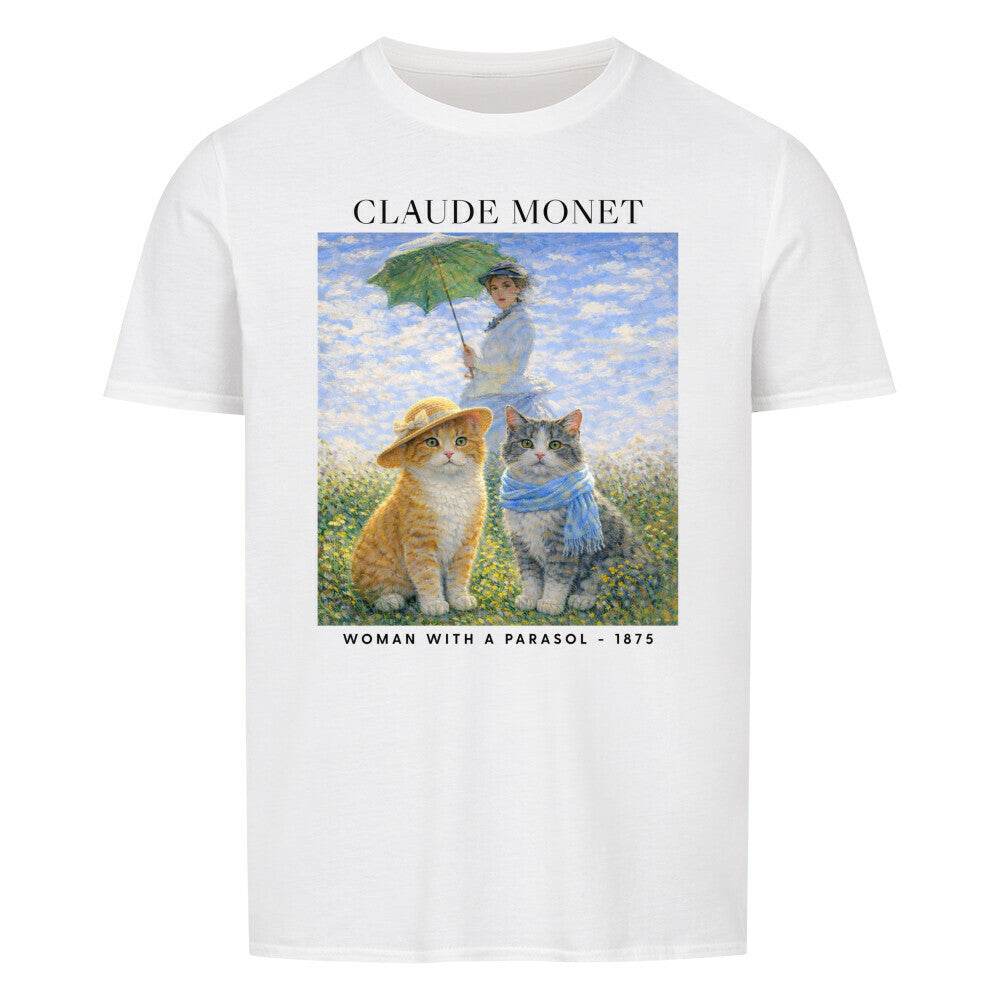 Woman With Parasol Basic Shirt Unisex