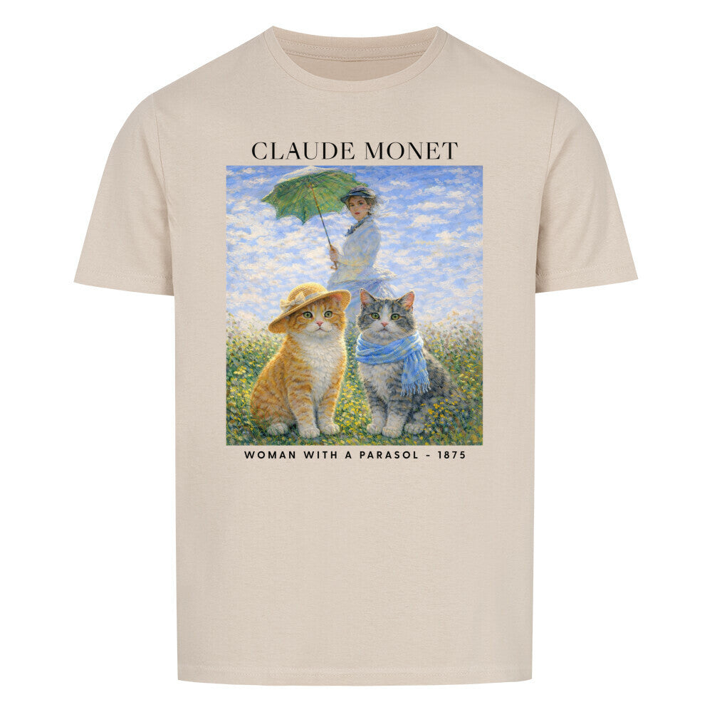Woman With Parasol Basic Shirt Unisex