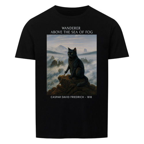 Wanderer Above The Sea Of Fog Basic Shirt Unisex