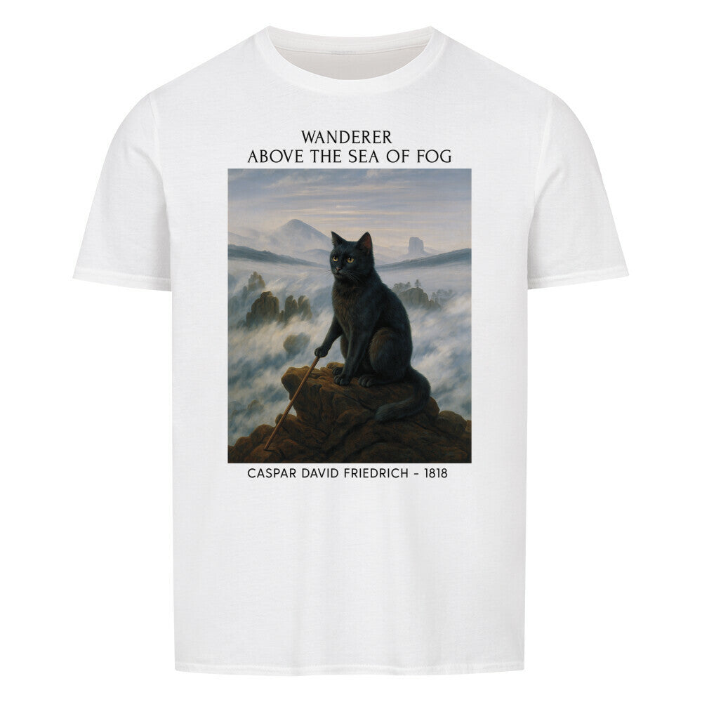 Wanderer Above The Sea Of Fog Basic Shirt Unisex