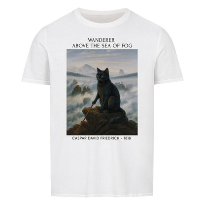 Wanderer Above The Sea Of Fog Basic Shirt Unisex