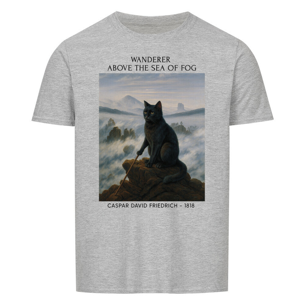 Wanderer Above The Sea Of Fog Basic Shirt Unisex