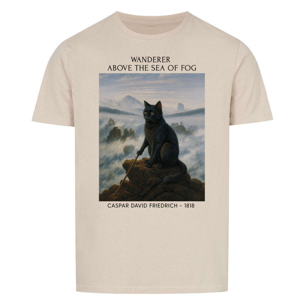 Wanderer Above The Sea Of Fog Basic Shirt Unisex