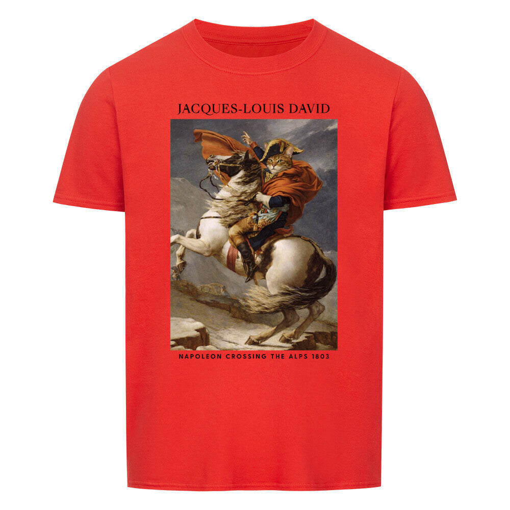 Napoleon Crossing The Alps Basic Shirt Unisex