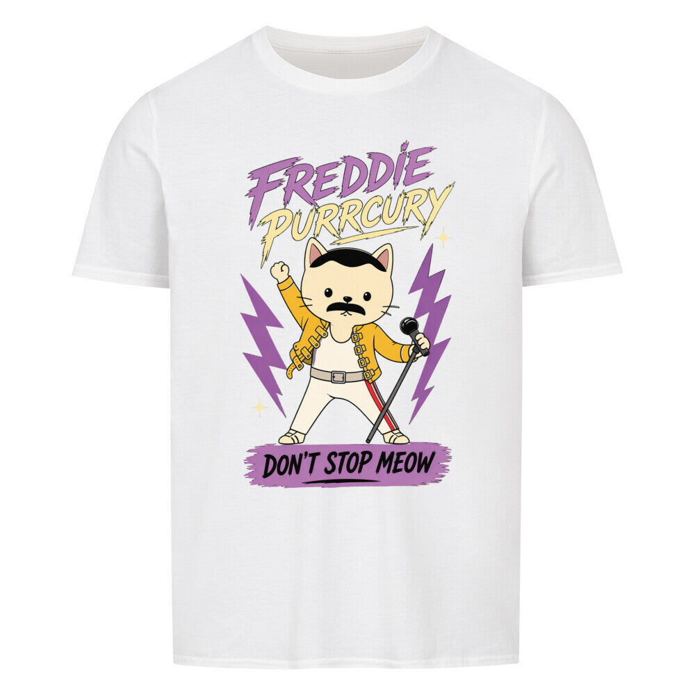 Freddie Purrcury Basic Shirt Unisex