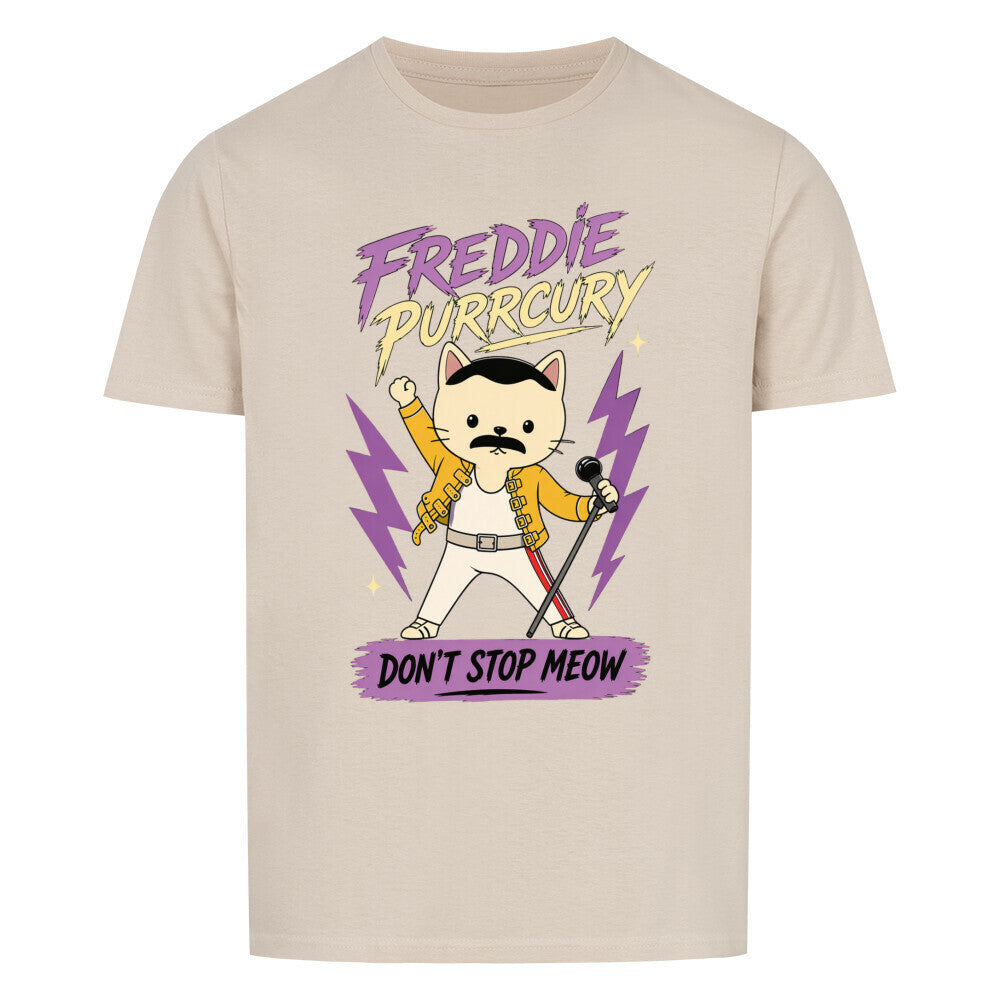Freddie Purrcury Basic Shirt Unisex