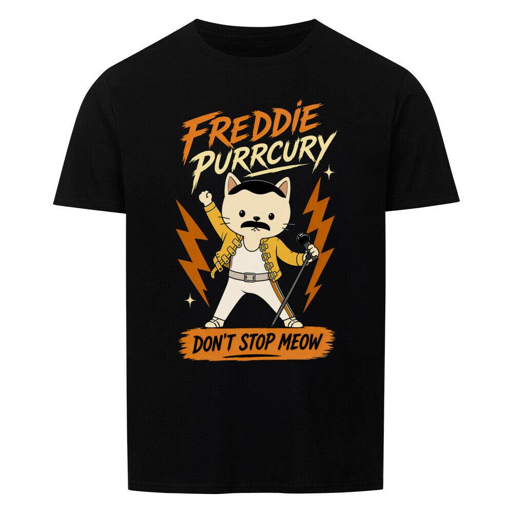 Freddie Purrcury Cat Basic Shirt Unisex