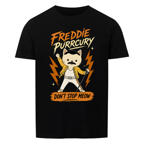 Freddie Purrcury Cat Basic Shirt Unisex