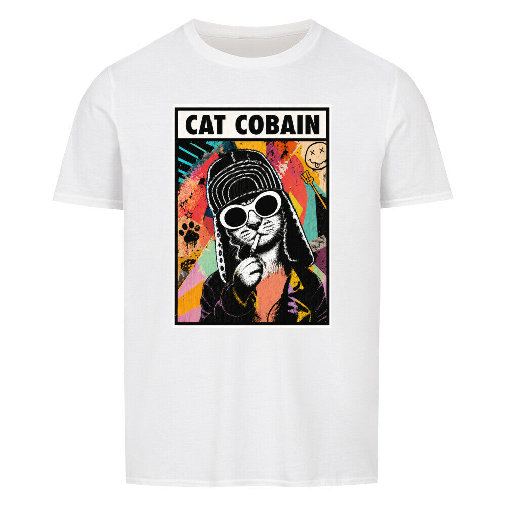 Cat Cobain Basic Shirt Unisex