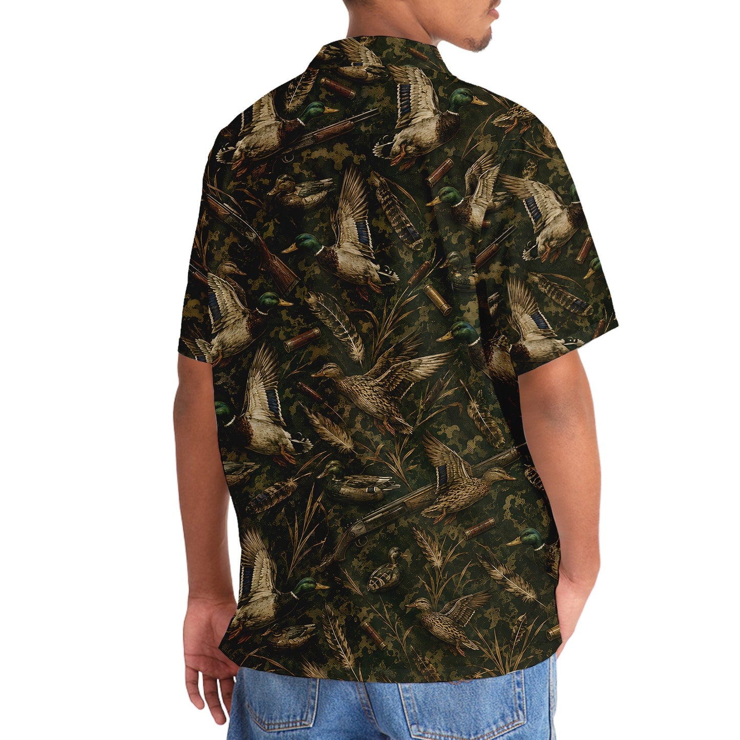 Vintage Duck Hunter Hawaiian Shirt