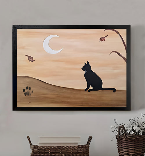 W404 Natural Wood Grain Canvas Decorative Painting – Abstract Art | Ideal for Living Rooms and Offices