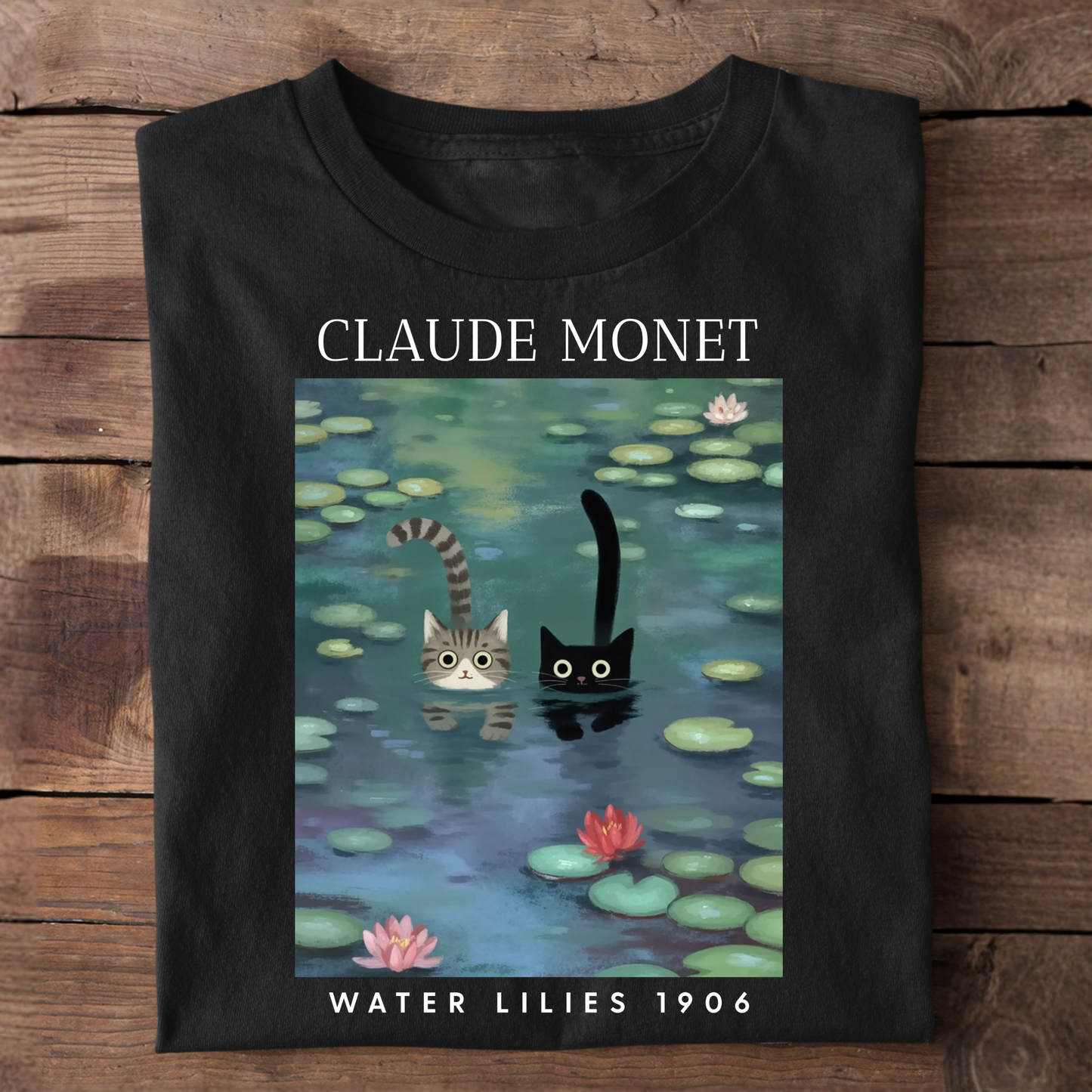 Claude Monet Water Lilies Basic Shirt Unisex