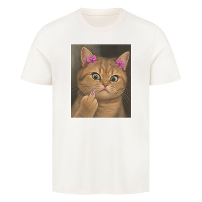 Freches Katzengesicht T-Shirt