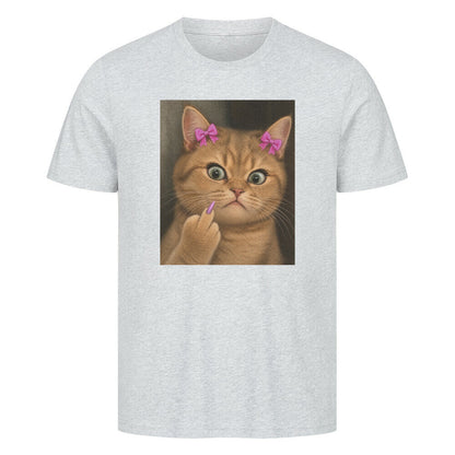 Freches Katzengesicht T-Shirt