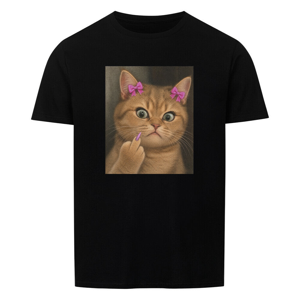 Sassy Cat Face Basic Shirt Unisex