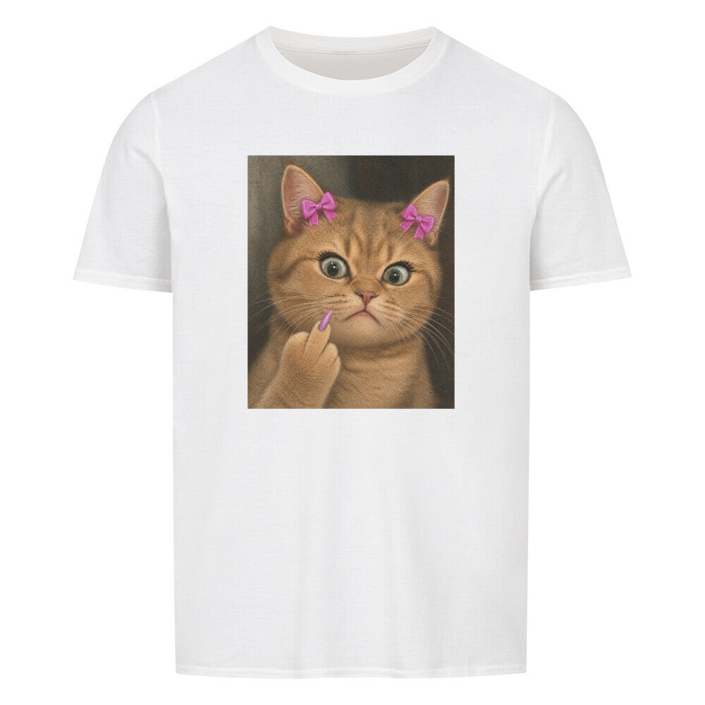 Sassy Cat Face Basic Shirt Unisex
