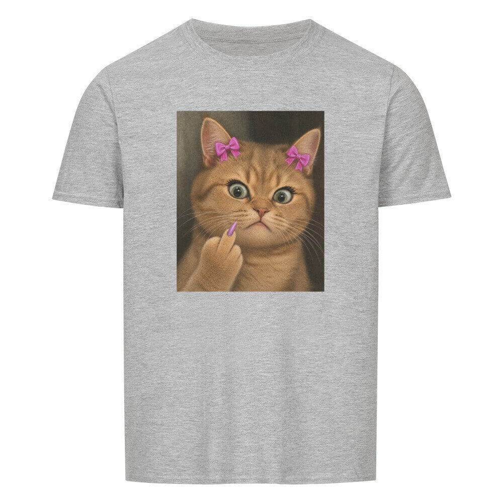 Sassy Cat Face Basic Shirt Unisex