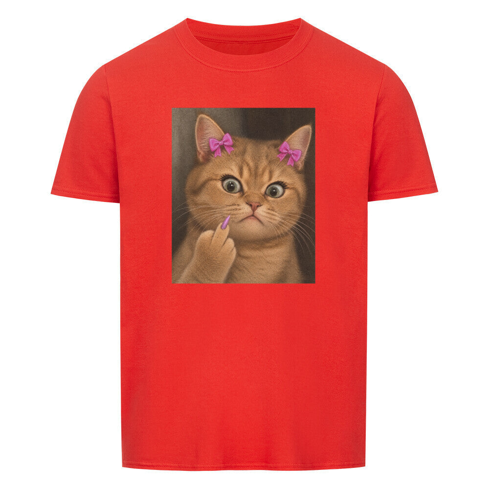 Sassy Cat Face Basic Shirt Unisex