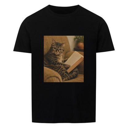 The Scholar Cat Basic Shirt Unisex