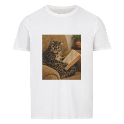 The Scholar Cat Basic Shirt Unisex