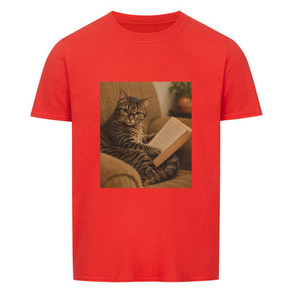 The Scholar Cat Basic Shirt Unisex