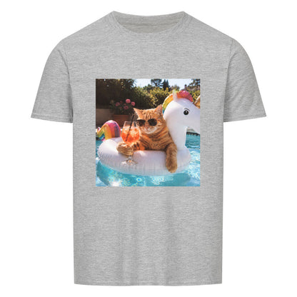Cool Cat Summer Vibes Basic Shirt Unisex
