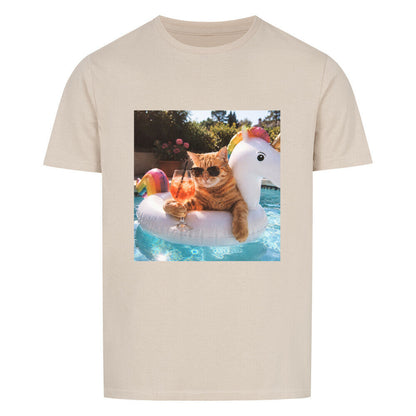 Cool Cat Summer Vibes Basic Shirt Unisex