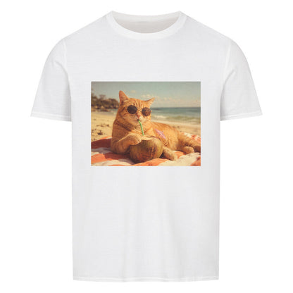 Vacation Mode Cat Basic Shirt Unisex