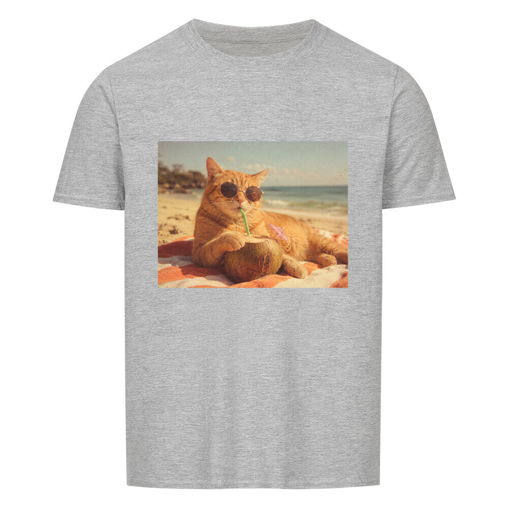 Vacation Mode Cat Basic Shirt Unisex