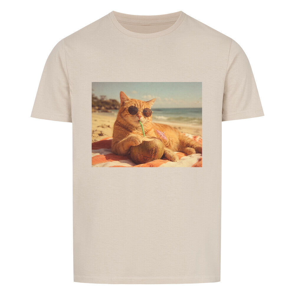 Vacation Mode Cat Basic Shirt Unisex