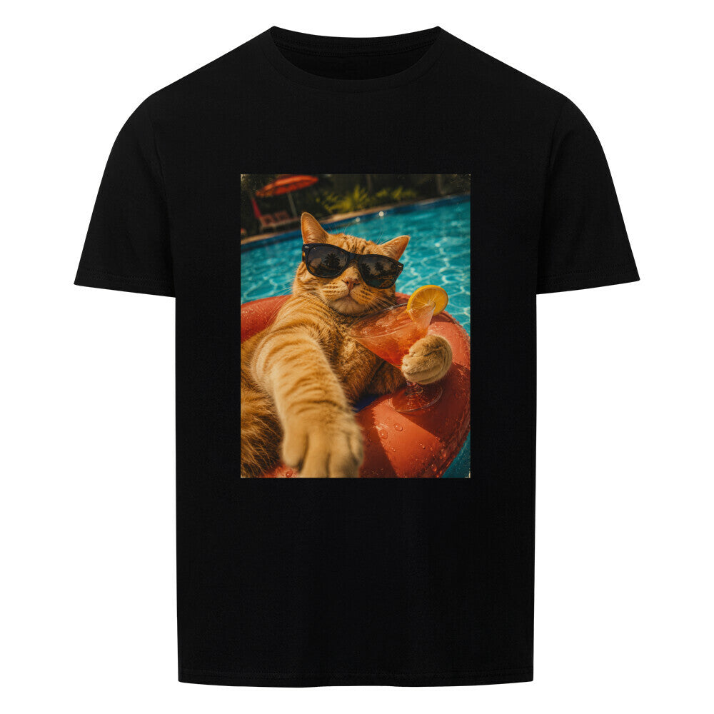 Chill Cat Summer Basic Shirt Unisex