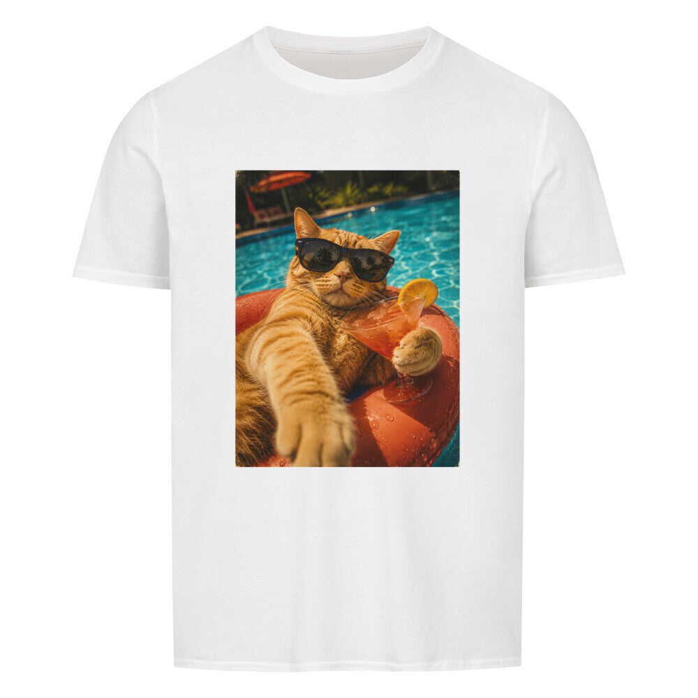 Chill Cat Summer Basic Shirt Unisex
